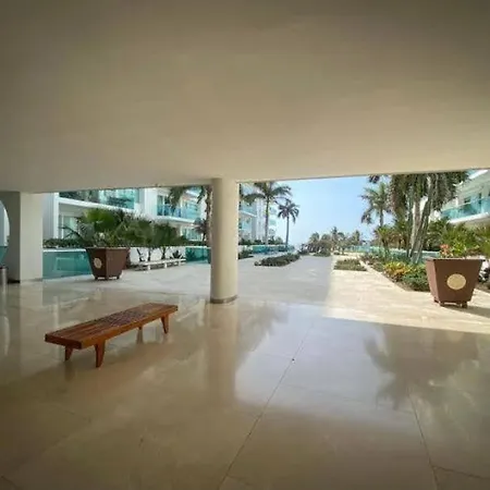 Apartamento Vista Directa Al Mar Con Amplia Terraza Y 3 Cartagena