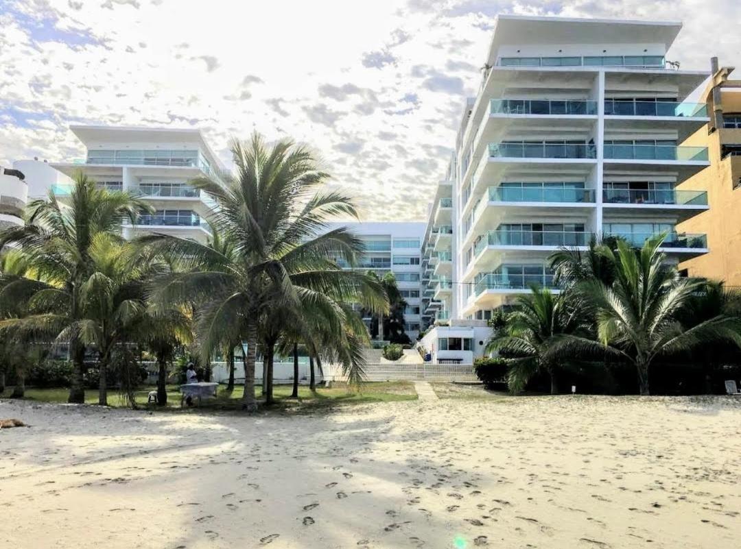 Vista Directa Al Mar Con Amplia Terraza Y 3 Apartamento Cartagena