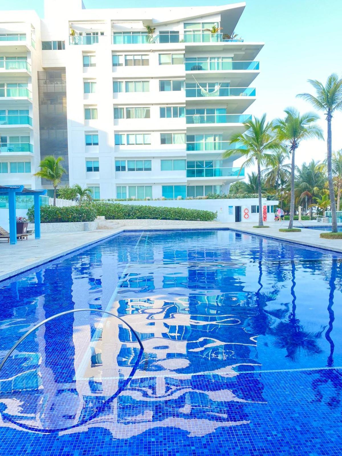 Apartamento Vista Directa Al Mar Con Amplia Terraza Y 3 Cartagena